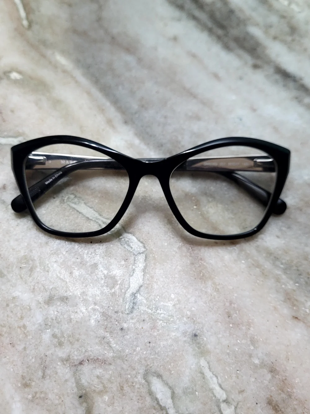 Guess by Marciano Black Cat-Eye Fashion Glasses